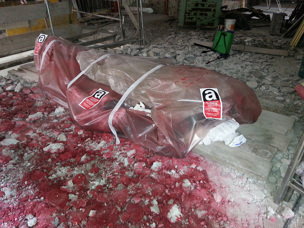 Pacco inertizzato pronto trasporto